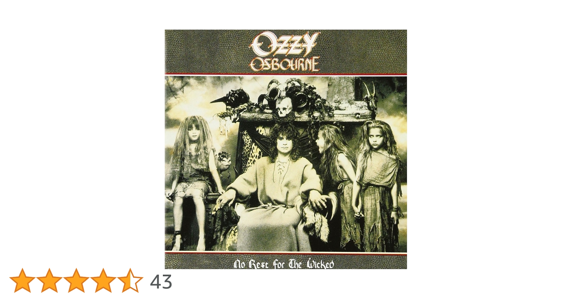 Amazon.co.jp: ノー・レスト・フォー・ザ・ウィケッド - オジー